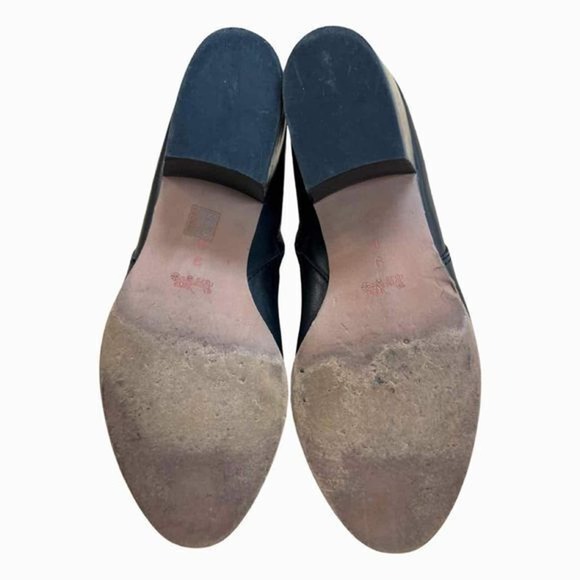 COACH PATRICIA TURNLOCK BLACK BOOTIE SIZE 9 - Picture 4 of 4